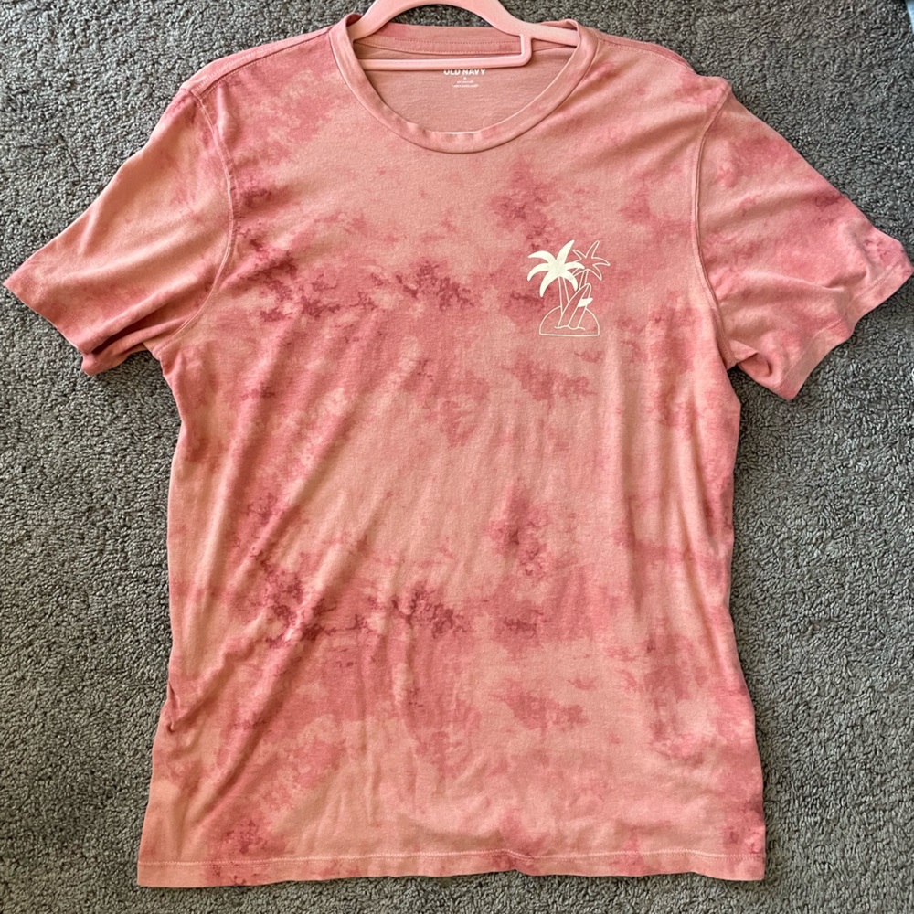 Old Navy Dusty Rose Soft-Washed Tee